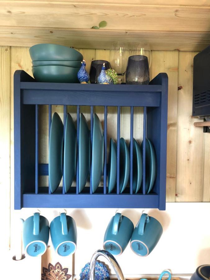 The Peacock Shepherds Hut At Hafoty Boeth Corwen Exterior foto